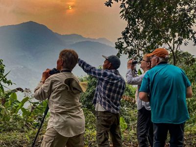 Bird watching in Bhutan